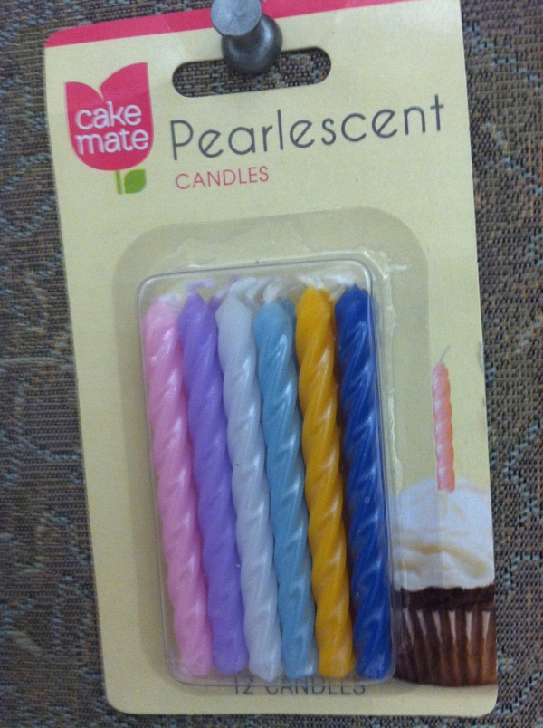 Pearlescent Candles